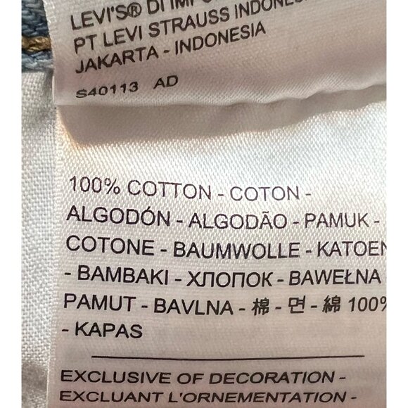 Levi’s Wedgie cut off jean short waist size 27 - Picture 12 of 12